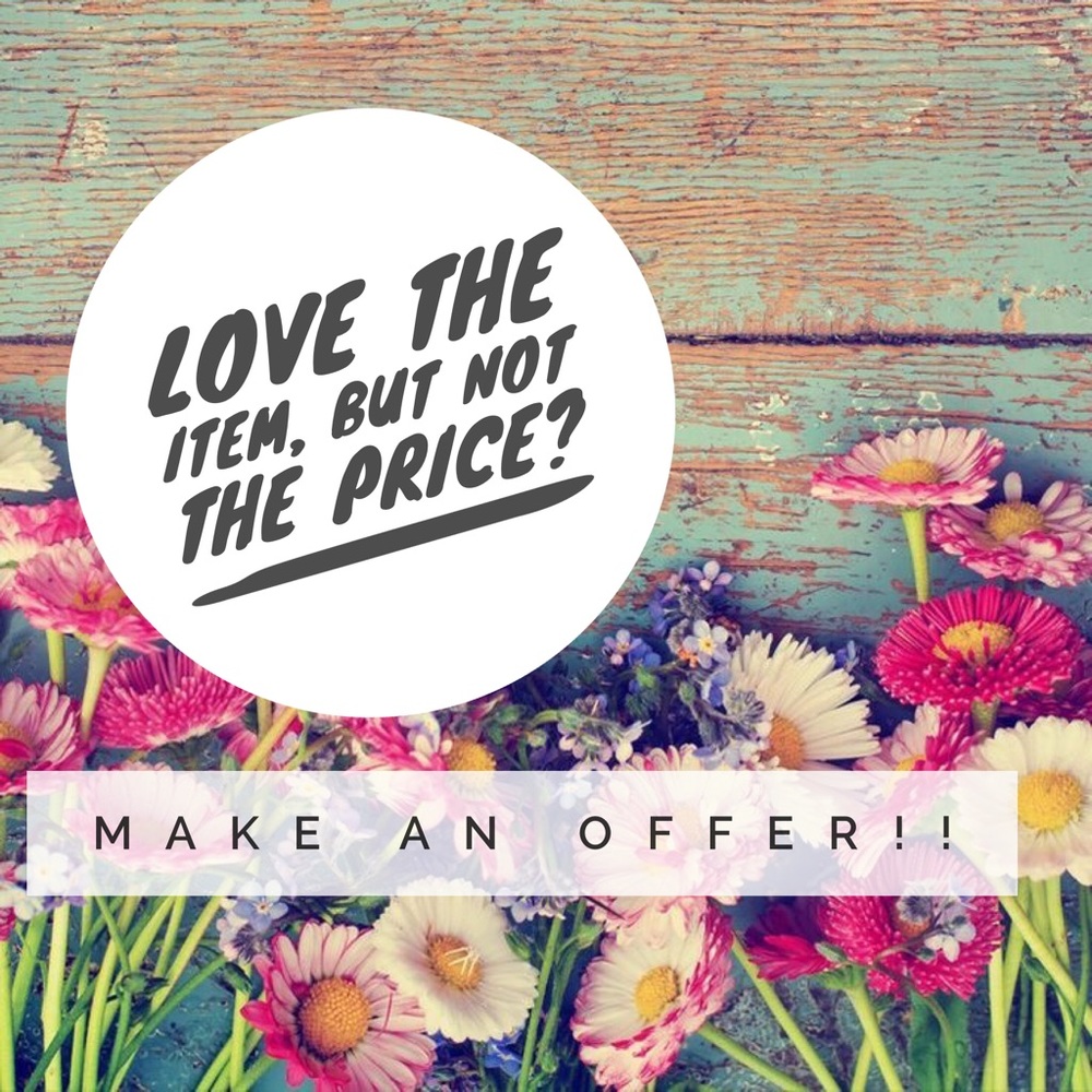 All reasonable offers accepted!!!